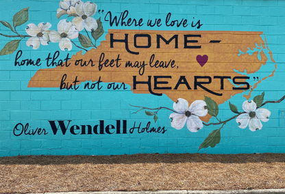 Downtown Wendell NC Mural Main Street