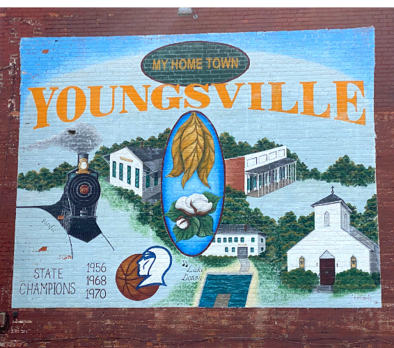 Youngsville NC Main Street Mural
