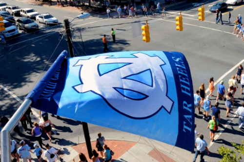 UNC Chapel Hill Flag Franklin Street